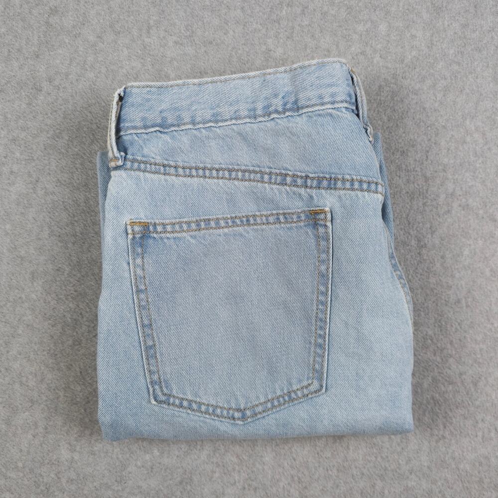 Old Navy Girls 16 Plus Light Wash Loose Jeans 32x30 Adjustable Waist